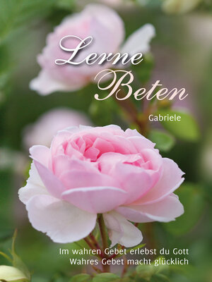 cover image of Lerne Beten